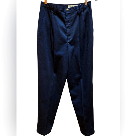 Eddie Bauer Classic Fit Pleated Pants Sz 10 EUC - Picture 1 of 8
